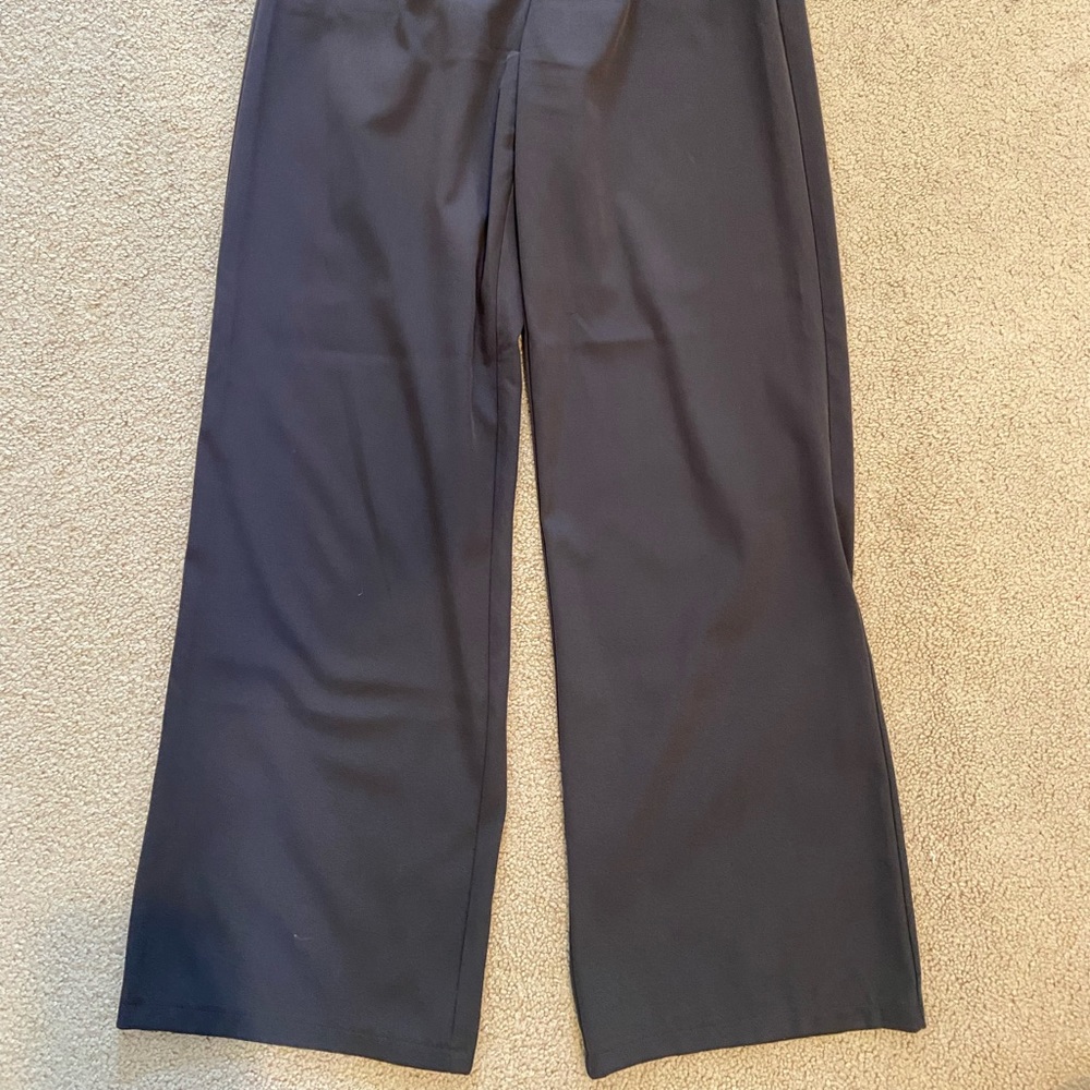 Princess Polly Black Wide-Leg Trousers - Picture 4 of 6